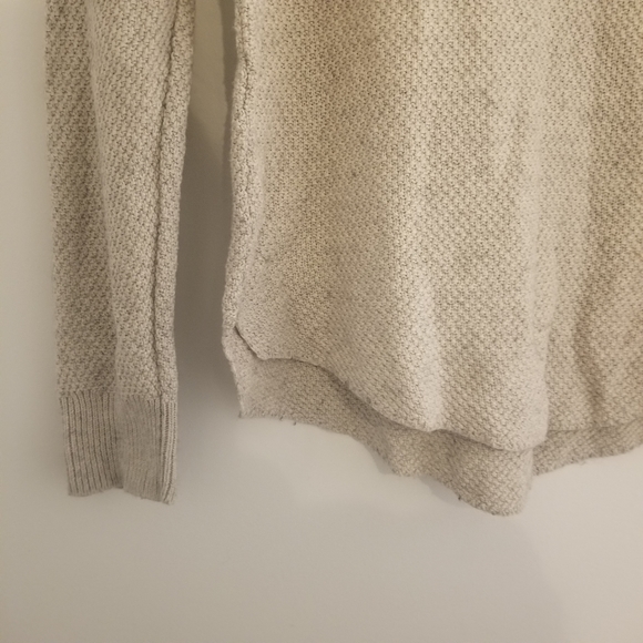 Wilfred women's light grey pullover v-neck lightweight sweater - Picture 5 of 10